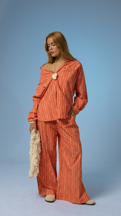 Camisa Oversized Viscose | Print Altamaré